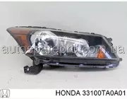 Honda, 33100Ta0A01, Фара Права Передня Honda Accord 8 2008-2010